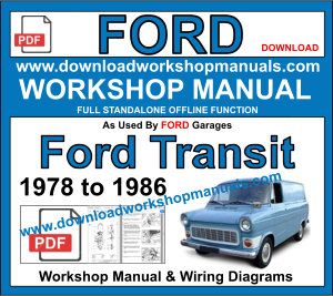 ford transit 1978 to 1976 workshop repair service manual